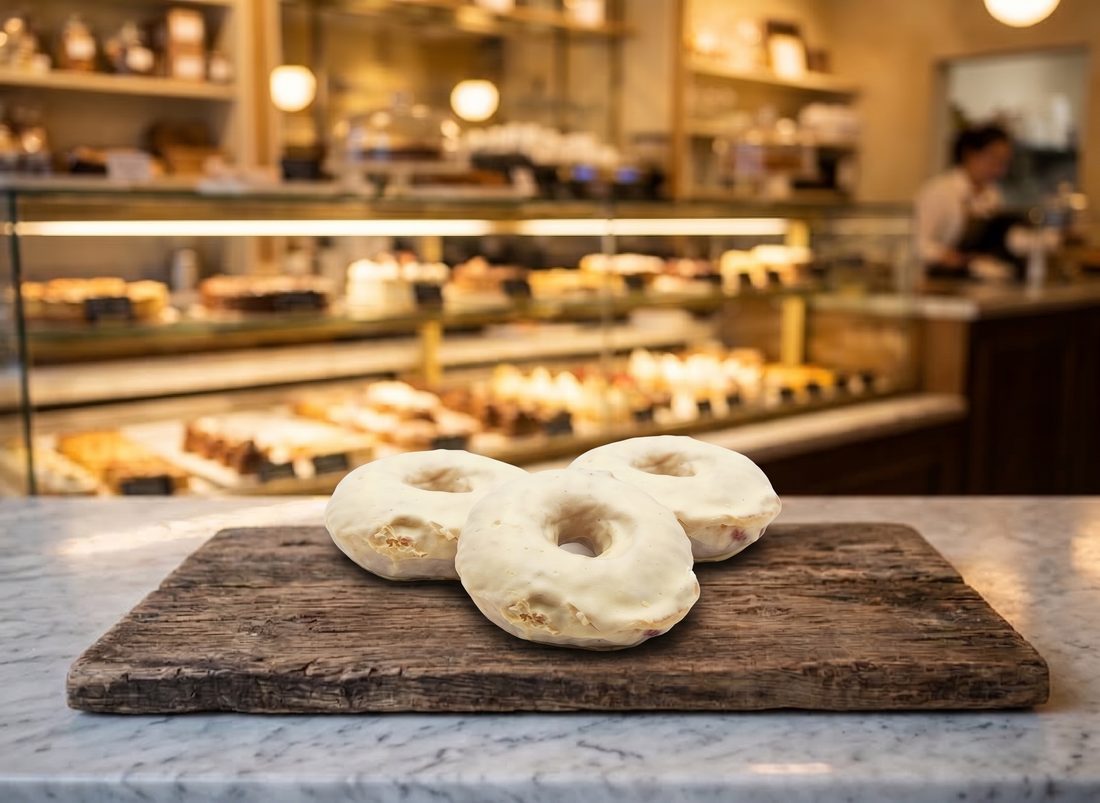 donuts chocolate blanco