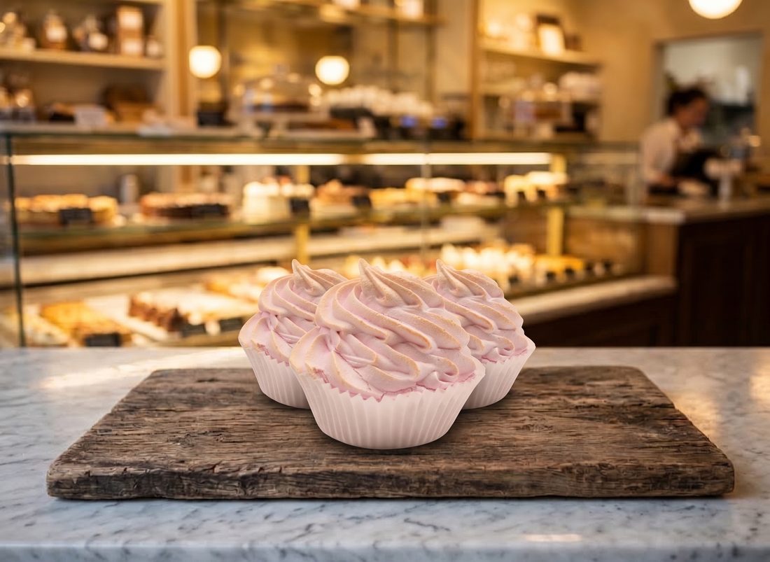 merengue de fresa