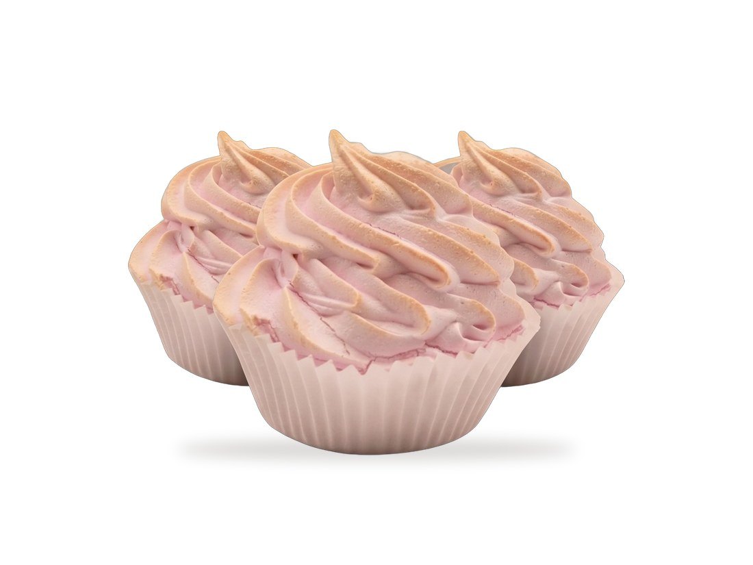 merengue de fresa